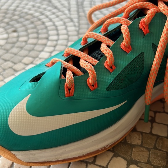 Miami Dolphin Nike Lebron size IS size 8 - Picture 3 of 13